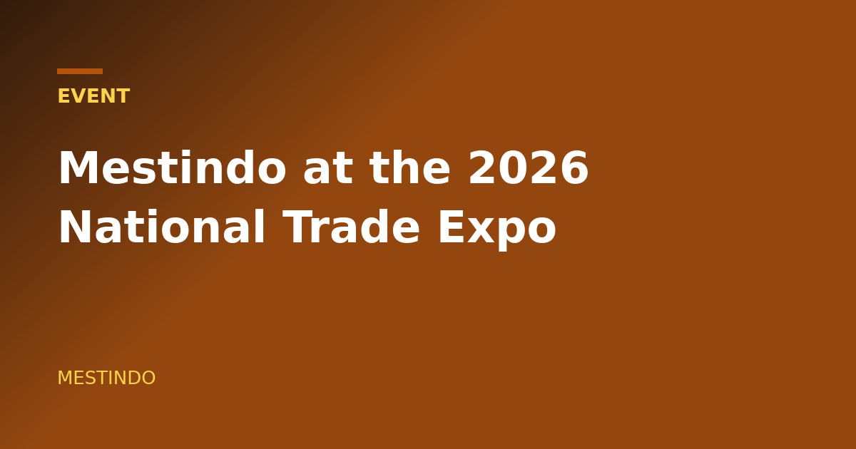 Mestindo at the 2026 National Trade Expo